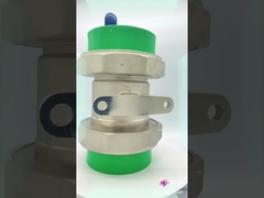 90 मिमी पीपीआर डबल यूनियन बॉल वाल्व पीएन25 संक्षारण प्रतिरोधी