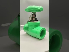 7 मिमी मोटाई वाशर पीपीआर गेट वाल्व भारी प्रवाह आसान स्थापना टिकाऊ विरोधी जंग