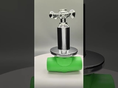 लक्जरी कॉपर-प्लास्टिक पीपीआर गेंद वाल्व संक्षारण प्रतिरोधी उच्च दबाव स्तर