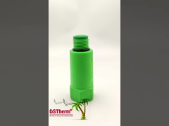 पीपीआर पाइप प्लग पीपीआर टेस्ट प्लग लॉन्ग प्लग अनुकूलित रंग/लोगो 1/2