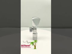 क्रोम प्लेटेड एंगल वाल्व, गुणवत्ता-सुनिश्चित पारंपरिक डिज़ाइन किचन बाथरूम एंगल वाल्व