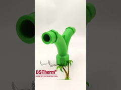 पाइपिंग सिस्टम S2.5 उच्च स्थायित्व दक्षिण अमेरिकी मॉडल अनुकूलित के लिए PPR प्रकार Y टी