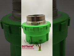 पीपीआर पुरुष थ्रेडेड युग्मन प्लास्टिक पीपीआर पाइप फिटिंग 75 * 2 1/2