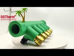 पीपीआर पीतल लाल 5 तरीके कई गुना अनुकूलित लोगो और रंग 20 मिमी