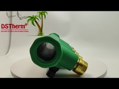 पीपीआर पीतल नीला 5 तरीके कई गुना अनुकूलित रंग और लोगो 20 मिमी