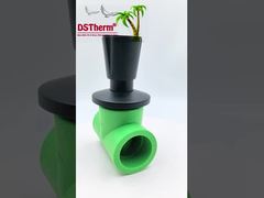 पीपीआर ब्लैक प्लेटेड स्टॉप वाल्व पीतल वाल्व कोर इलेक्ट्रोफोरेटिक ब्लैक कोटिंग अनुकूलित आकार