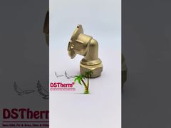 2' PN25 PEX पीतल फिटिंग 105 डिग्री एल्बो Pex फिटिंग