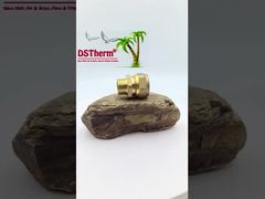 HPb58-3 थ्रेडेड कपलिंग PEX ब्रास फिटिंग PN20 1/2'