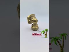 L22MM PEX पीतल फिटिंग PN25 105 डिग्री PEX पीतल एल्बो