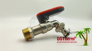 लॉक करने योग्य हैंडल बॉल बिबकॉक