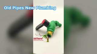 पीपीआर बिबकॉक वाल्व पुरानी से नई पाइपलाइन को जोड़ता है