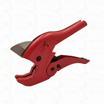 लाल प्लास्टिक पाइप कटर पीपीआर कटर ISO9001 DIN8077/8078 20-40MM