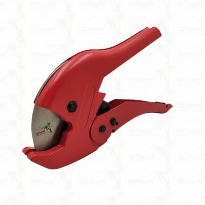 लाल प्लास्टिक पाइप कटर पीपीआर कटर ISO9001 DIN8077/8078 20-40MM