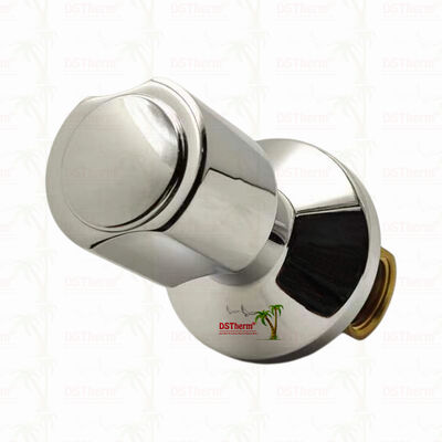 क्रोम प्लेटेड पीतल स्टॉप वाल्व ग्लोबल वाल्व साउथ अमेरिकन स्टाइल बी 1/2"-1"