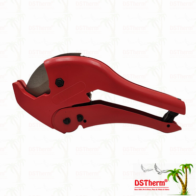 लाल प्लास्टिक पाइप कटर पीपीआर कटर ISO9001 DIN8077/8078 20-40MM